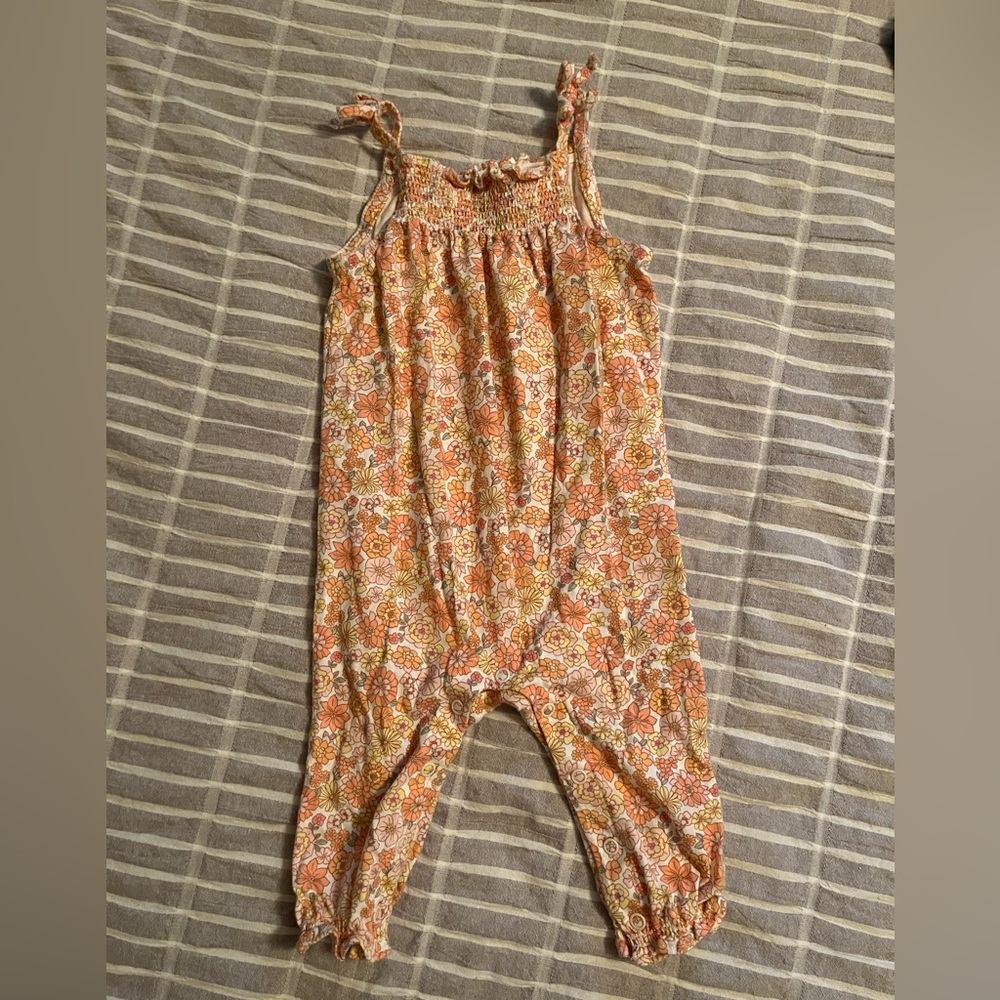 Carters floral romper